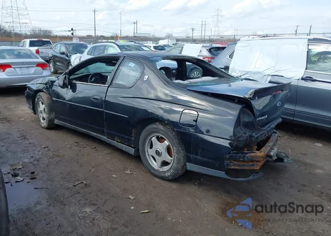 2001 Chevrolet Monte Carlo Ls from USA, damaged, VIN 2G1WW12E119376228